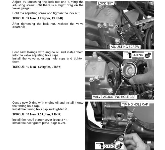 top dead center port honda foreman 500 Honda Foreman Forums